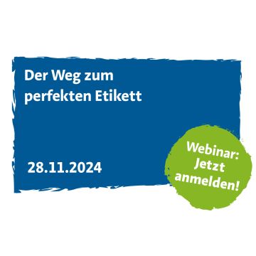 Webinar - Der Weg zum perfekten Etikett